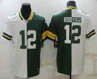 Nike Packers #12 Aaron Rodgers White Green Two Tone Vapor Untouchable Limited Jersey,We sell and wholesale Nike Packers #12 Aaron Rodgers White Green Two Tone Vapor Untouchable Limited Jersey on line form chian!